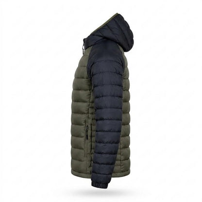 Mens Outlet House - Zekar | Quilted Two-Tone Jacket Men