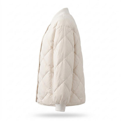 Mens Outlet House - Nisin | Quilted Collarless Jacket Women