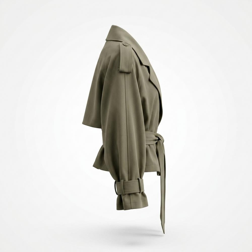Mens Outlet House - Milin | Belted Wrap Jacket Women