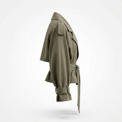 Mens Outlet House - Milin | Belted Wrap Jacket Women