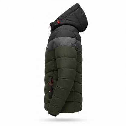 Mens Outlet House - Salin | Quilted Hooded Jacket Men