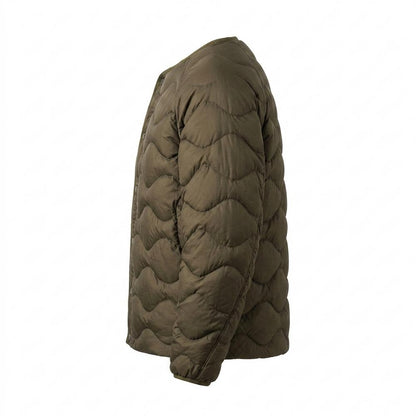 Mens Outlet House - Yuzel | Quilted Collarless Jacket Unisex