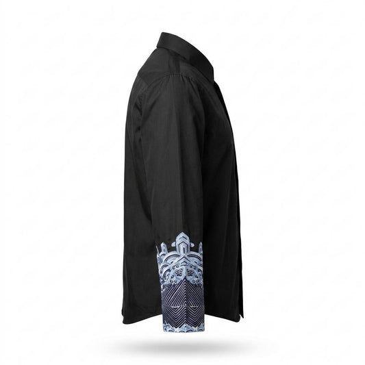 Mens Outlet House - Arlev | Embroidered Long-Sleeved Shirt Men