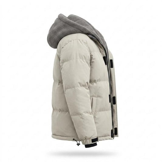 Mens Outlet House - Casel | Quilted Hooded Jacket Men