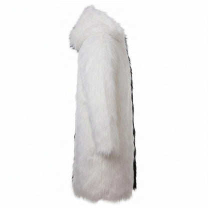 Mens Outlet House - Nilin | Two-Tone Hooded Coat Unisex
