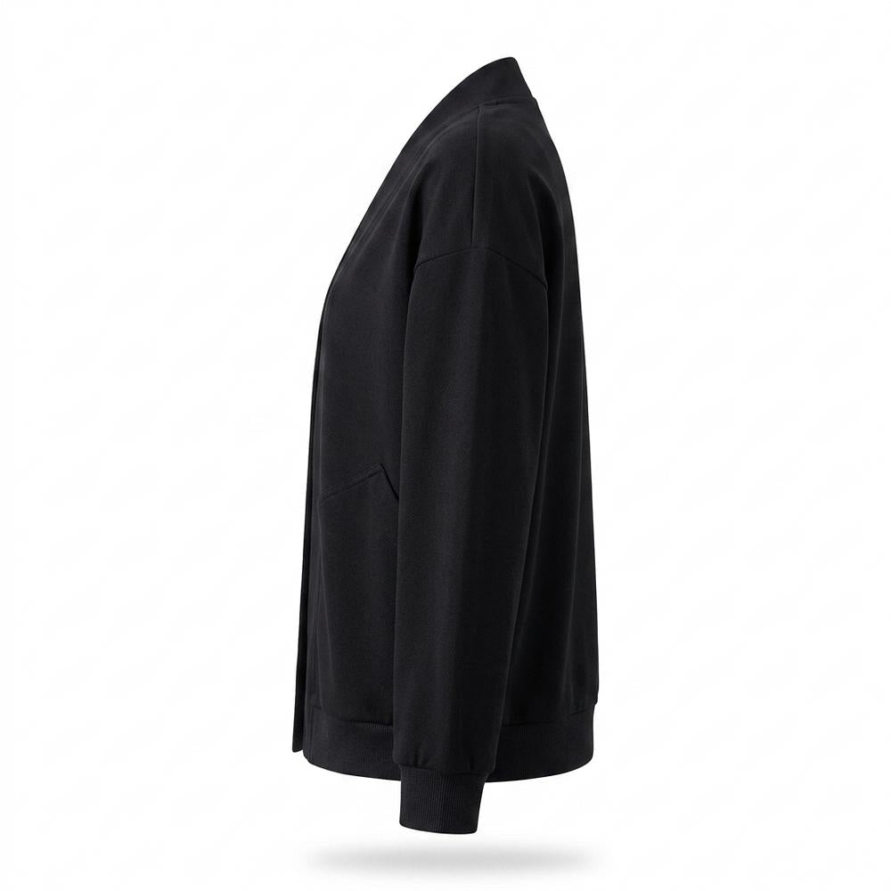 Mens Outlet House - Cogiv | Open-Front Loose-Fit Cardigan Women