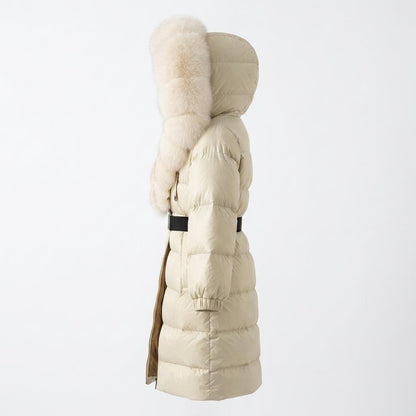 Mens Outlet House - Yosan | Fur-Trimmed Quilted Coat Women