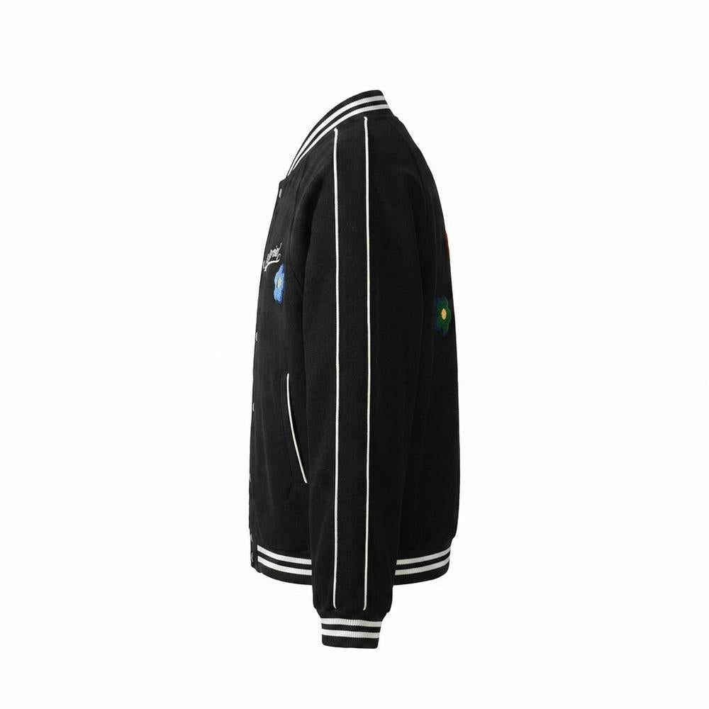 Mens Outlet House - Casan | Embroidered Piped Jacket Unisex