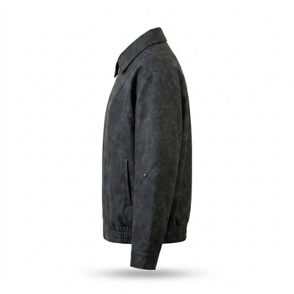 Mens Outlet House - Zakar | Faux-Suede Zip-Up Jacket Unisex
