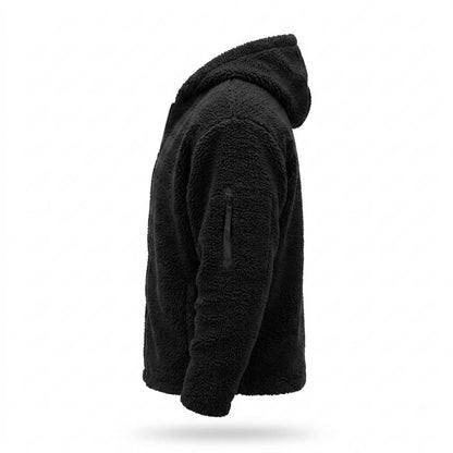 Mens Outlet House - Sukot | Teddy Fleece Zip-Up Jacket Men