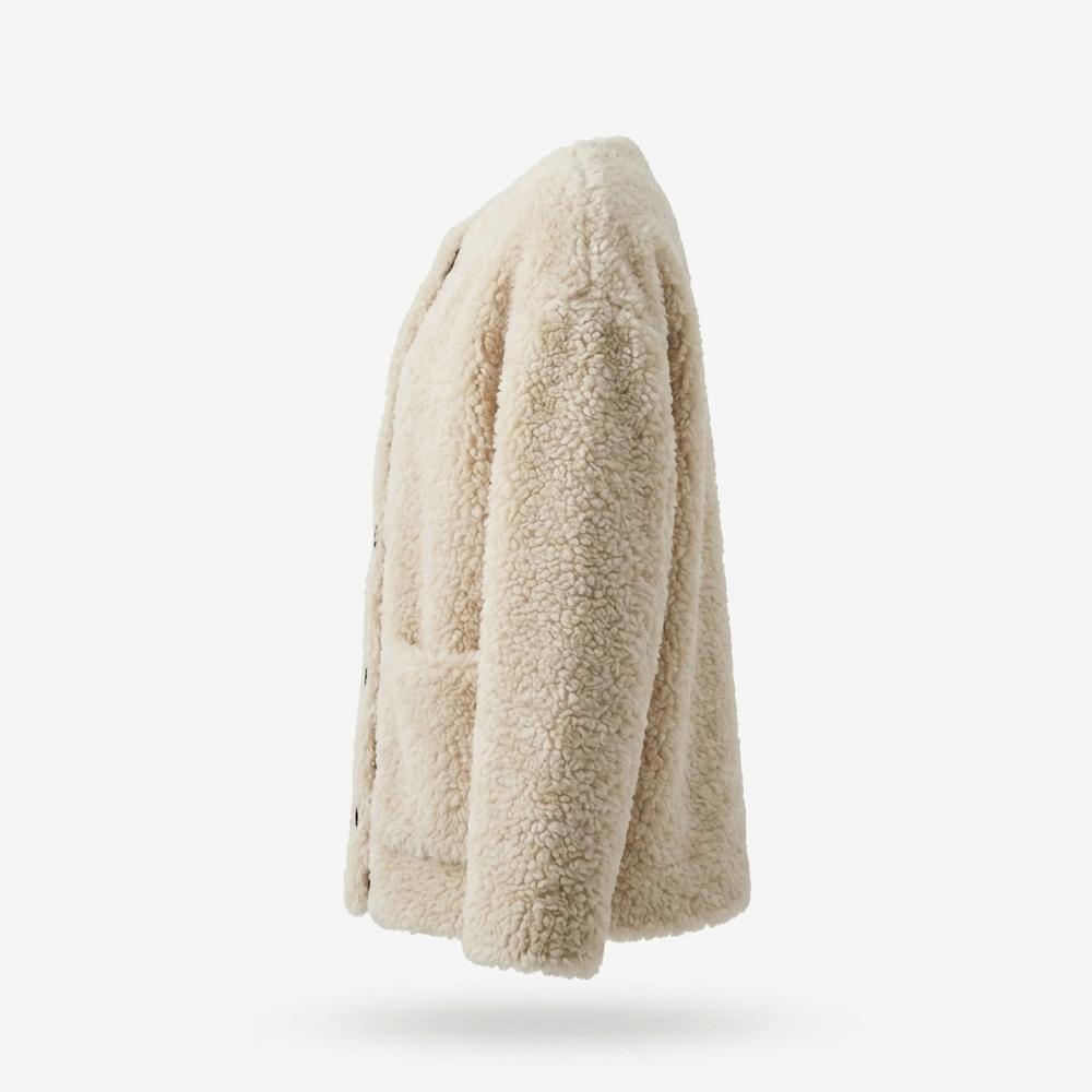 Mens Outlet House - Maven | Sherpa Button-Front Jacket Women