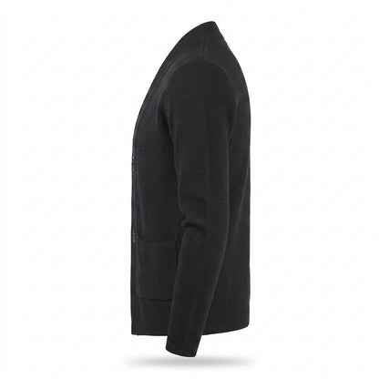 Mens Outlet House - Sasel | Buttoned Structured Knit Cardigan Men