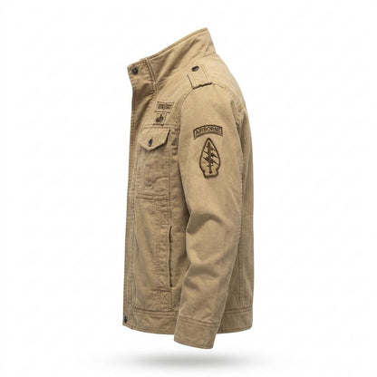 Mens Outlet House - Cover | Embroidered Stand-Collar Jacket Men