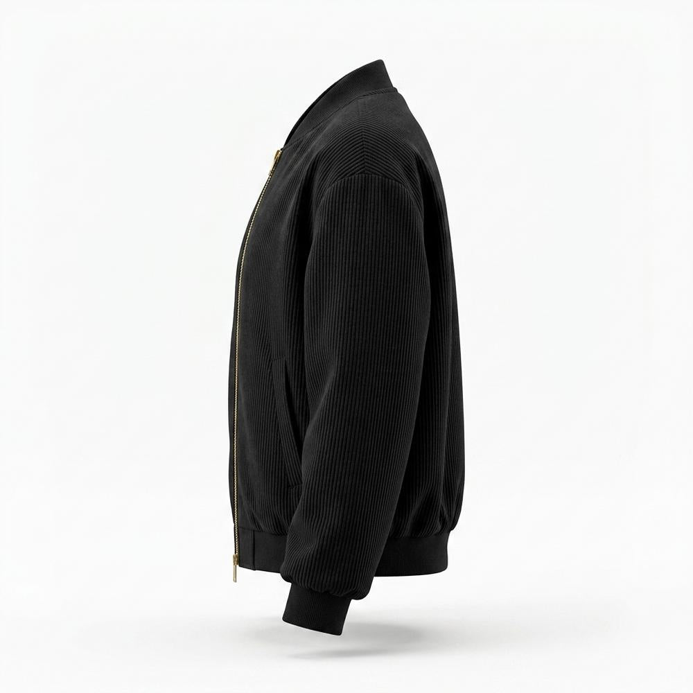 Mens Outlet House - Miron | Ribbed Zip-Up Jacket Women