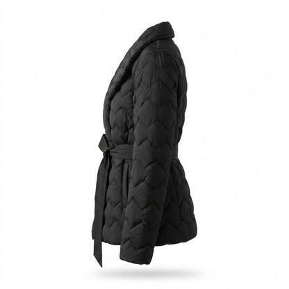 Mens Outlet House - Vemor | Quilted Belted Jacket Women