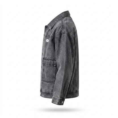 Mens Outlet House - Dalor | Washed Buttoned Denim Jacket Men