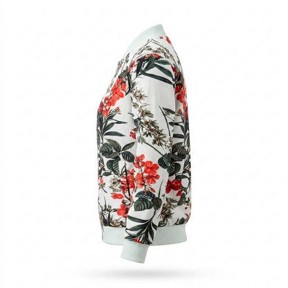 Mens Outlet House - Luzer | Floral Zip-Up Jacket Women