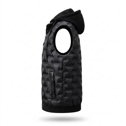 Mens Outlet House - Arsol | Quilted Hooded Vest Men