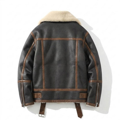 Mens Outlet House - Rilen | Fleece-Lined Asymmetrical Jacket Men