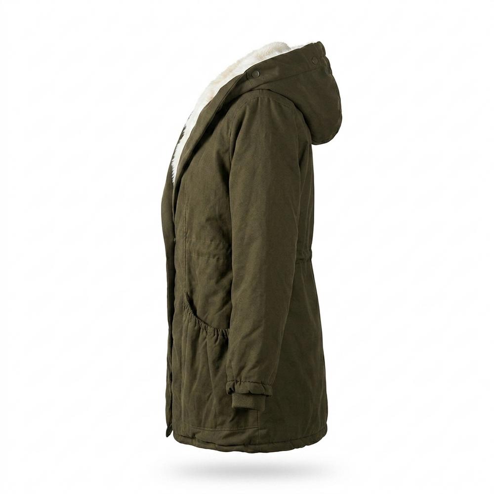 Mens Outlet House - Vehil | Hooded Fur-Lined Jacket Women