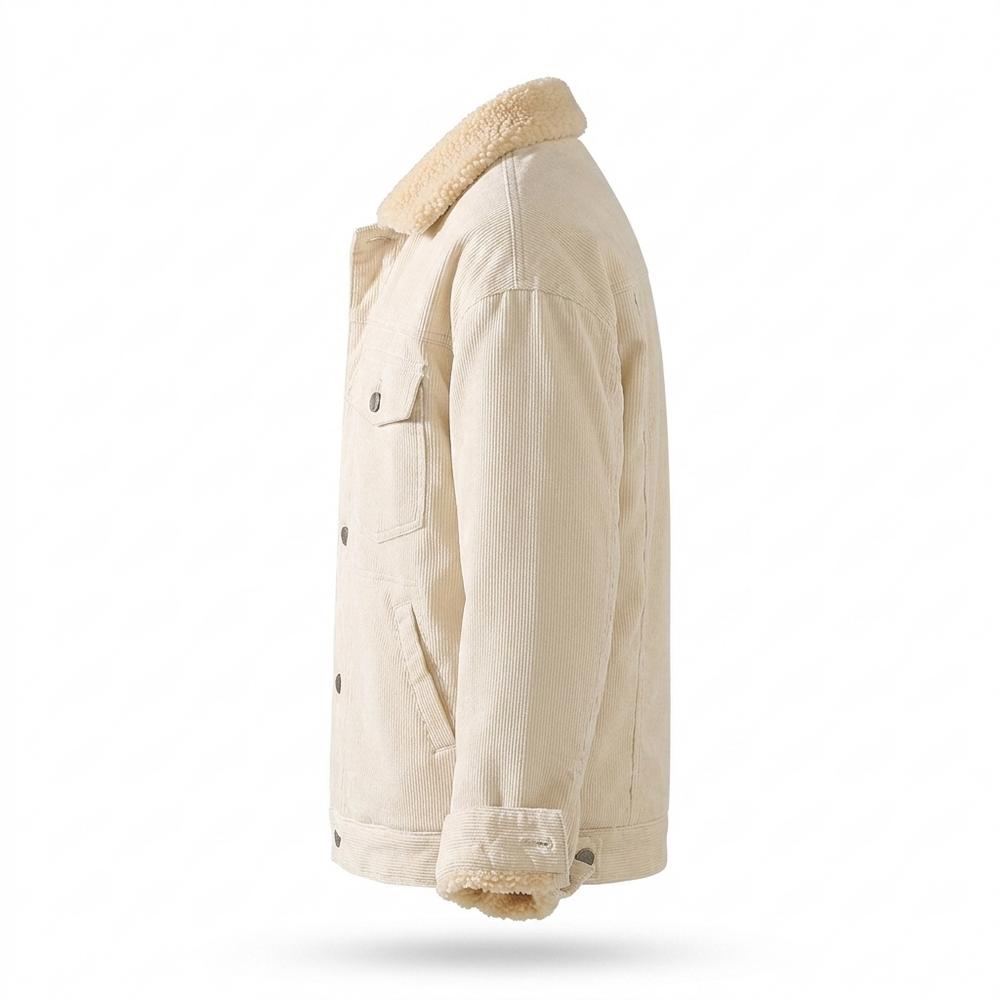 Mens Outlet House - Loken | Sherpa-Lined Corduroy Jacket Unisex