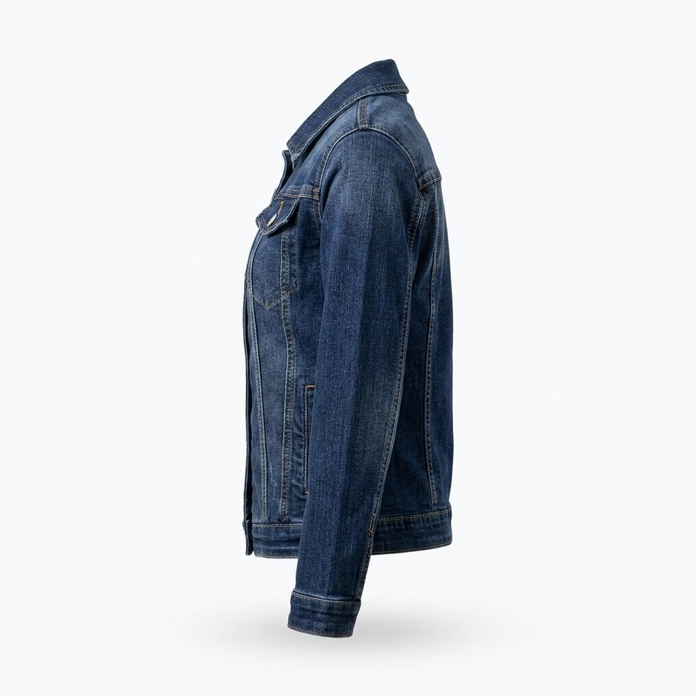 Mens Outlet House - Kesin | Washed Button-Front Denim Jacket Women