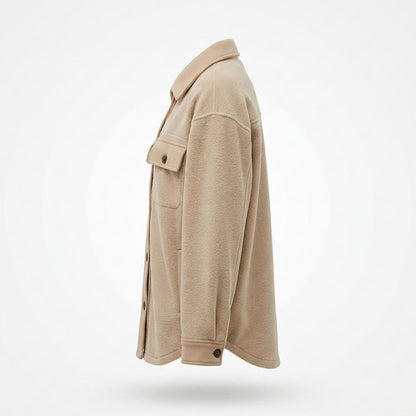 Mens Outlet House - Mihal | Fleece Button-Front Jacket Women