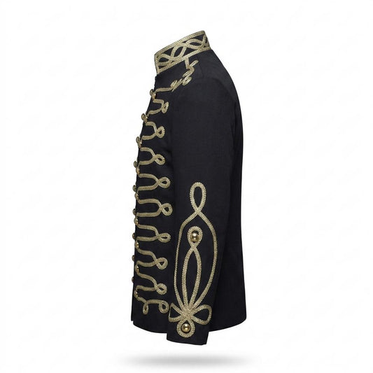 Mens Outlet House - Taver | Embroidered Stand-Collar Jacket Men