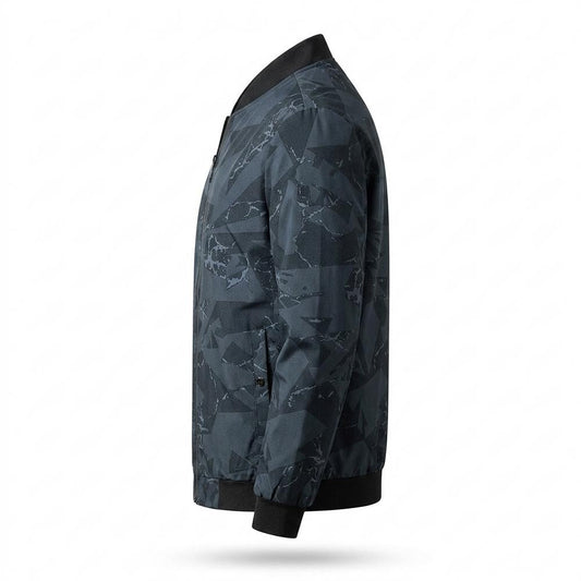 Mens Outlet House - Yepan | Printed Zip-Up Jacket Men