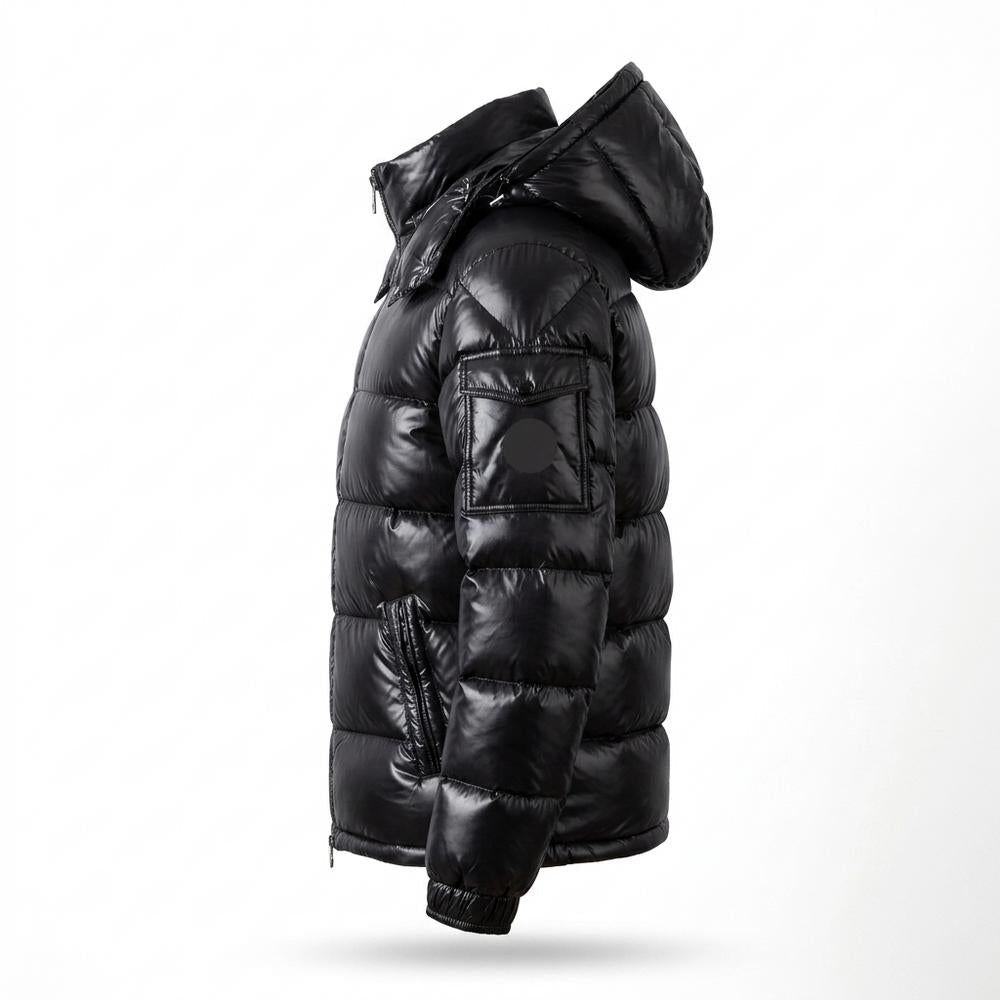 Mens Outlet House - Cafuk | Shiny Quilted Jacket Men