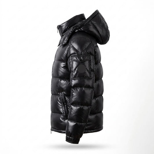 Mens Outlet House - Cafuk | Shiny Quilted Jacket Men
