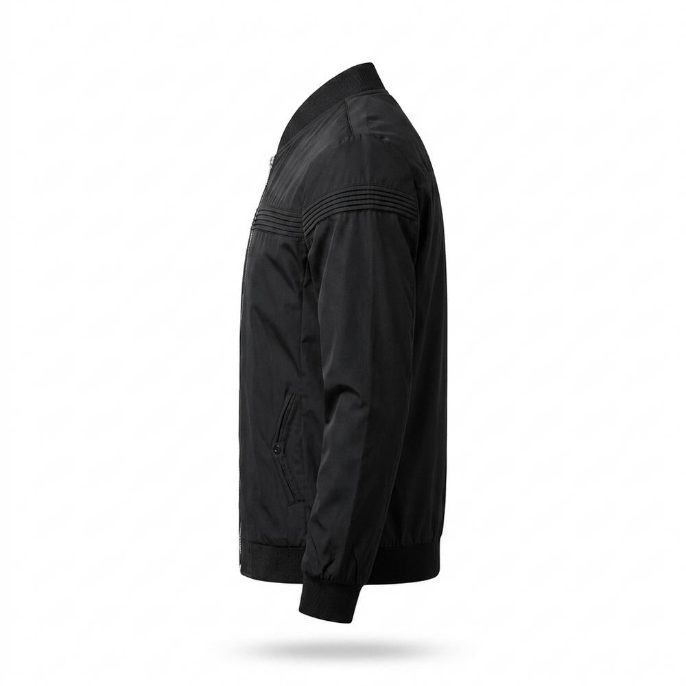 Mens Outlet House - Yosin | Pleated Zip-Up Jacket Men