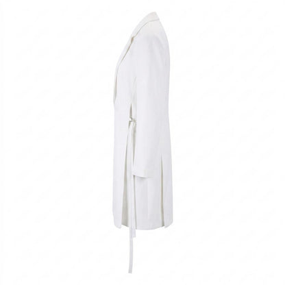Mens Outlet House - Zamor | Single-Breasted Side-Slit Coat Unisex