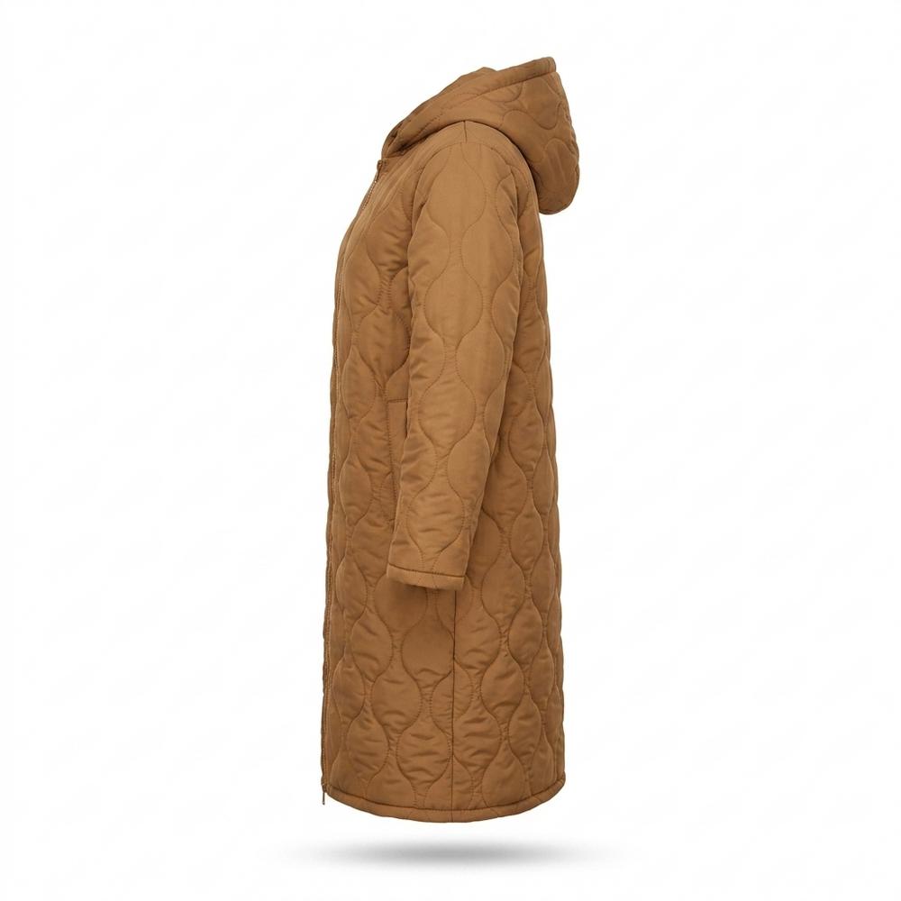 Mens Outlet House - Tisel | Quilted Hooded Coat Women