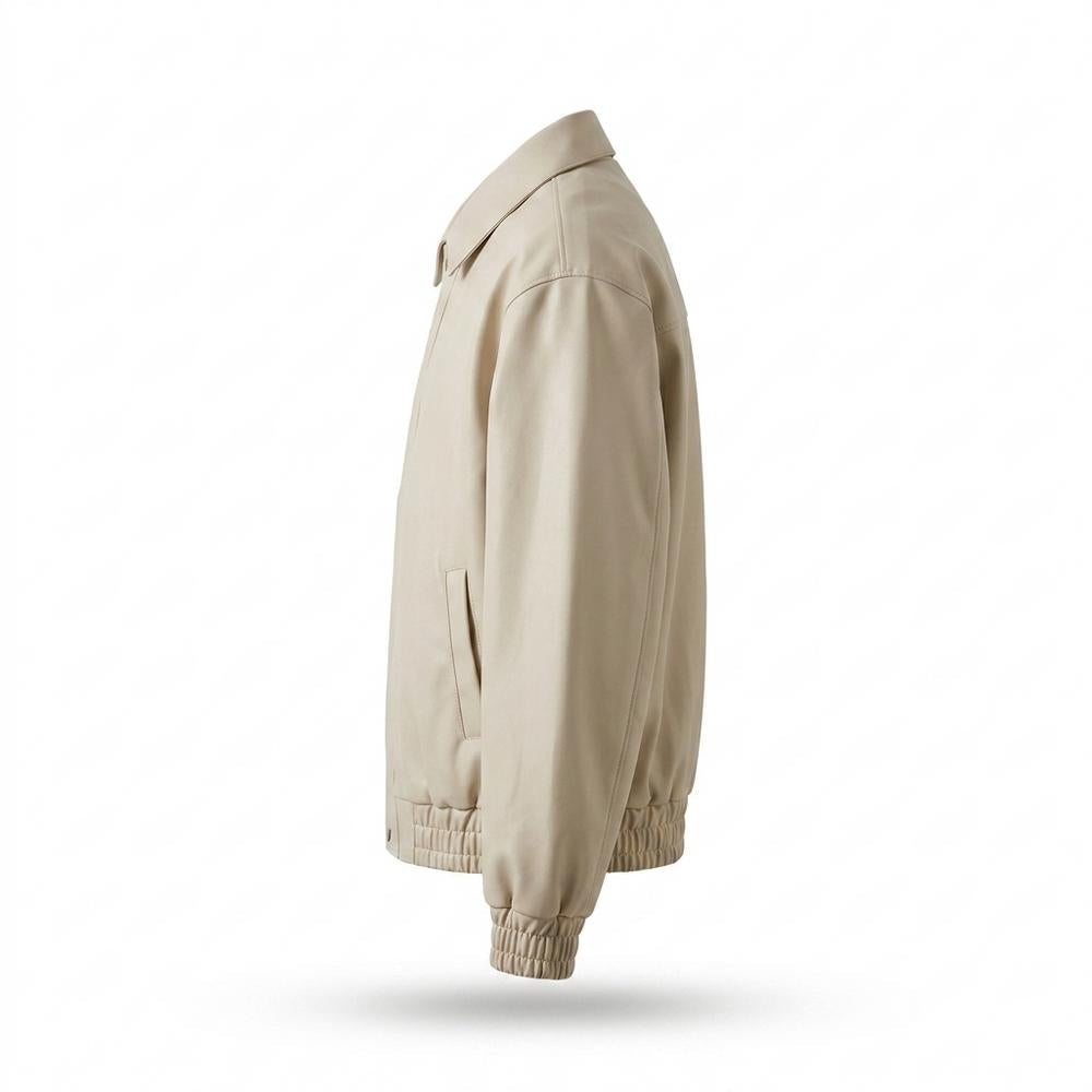 Mens Outlet House - Calor | Faux-Leather Zip-Up Jacket Men
