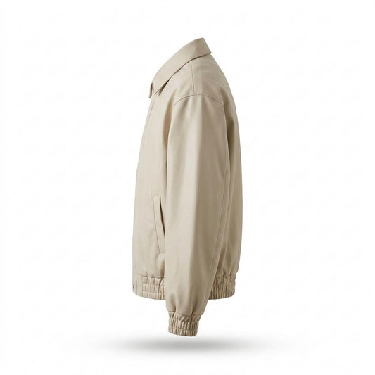 Mens Outlet House - Calor | Faux-Leather Zip-Up Jacket Men