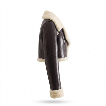 Mens Outlet House - Sanal | Cropped Shearling-Lined Jacket Women
