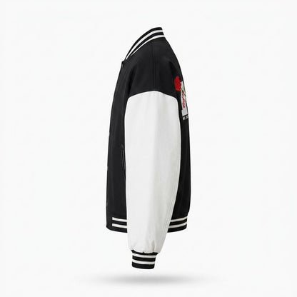 Mens Outlet House - Mavin | Embroidered Two-Tone Jacket Men