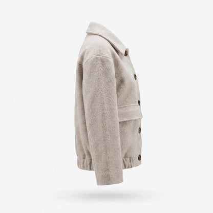Mens Outlet House - Lysan | Textured Cropped Jacket Women