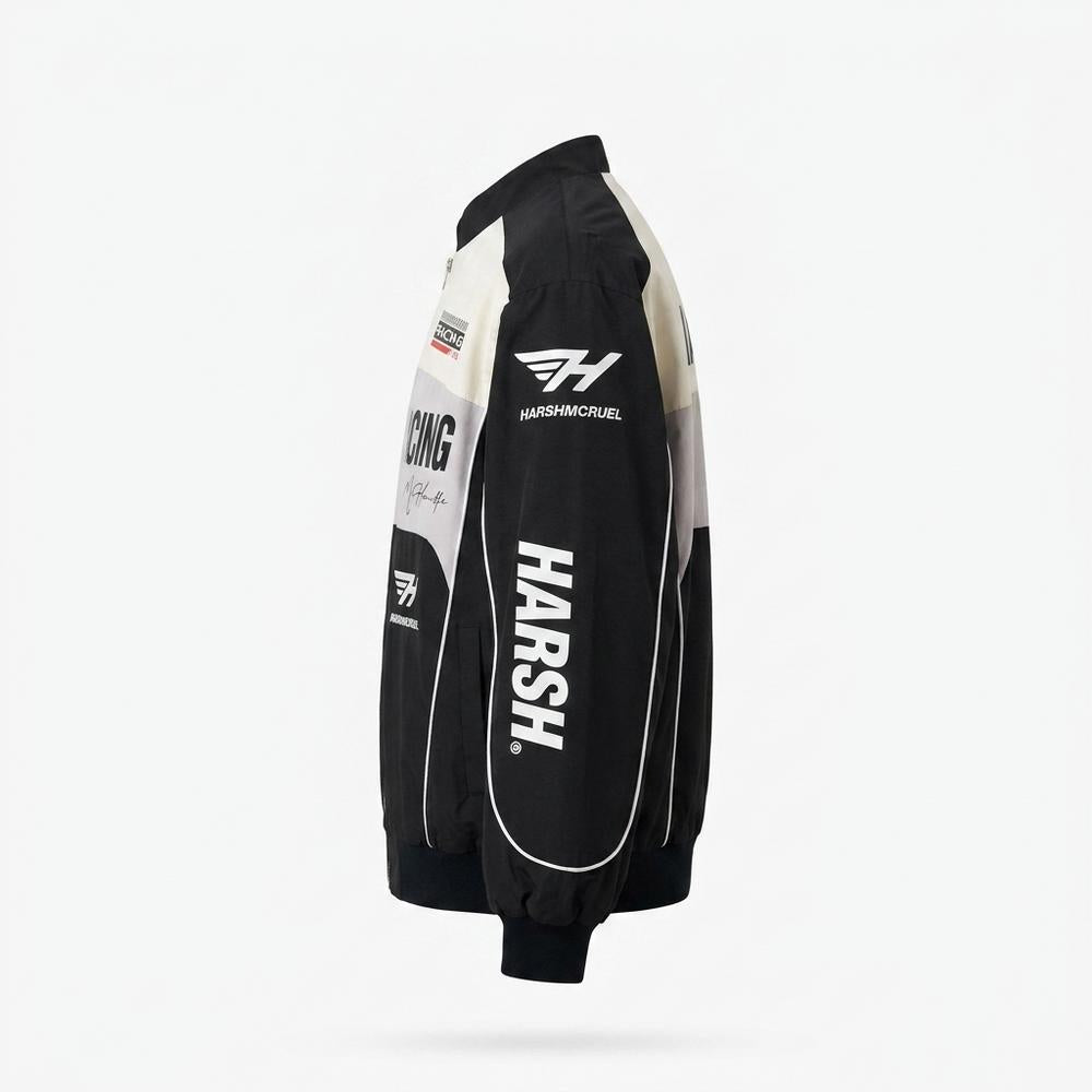 Mens Outlet House - Tadar | Racing Style Color-Blocked Jacket Men