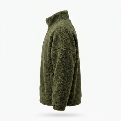 Mens Outlet House - Mimar | Fleece Zip-Up Jacket Men