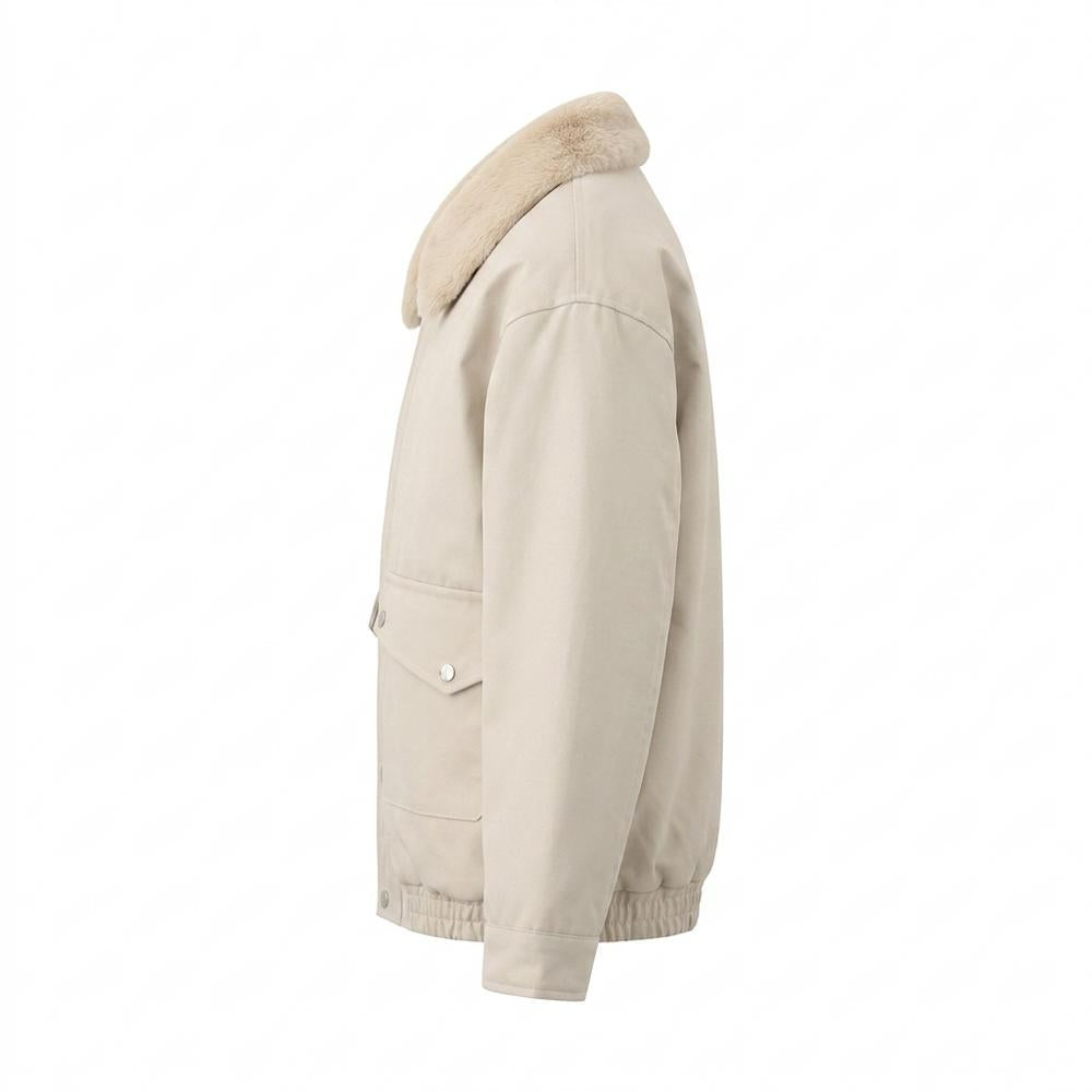Mens Outlet House - Riral | Sherpa-Collar Relaxed-Fit Jacket Unisex