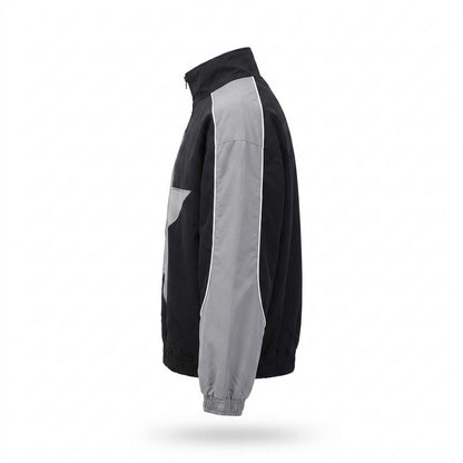Mens Outlet House - Zanor | Colorblock Zip-Up Jacket Unisex