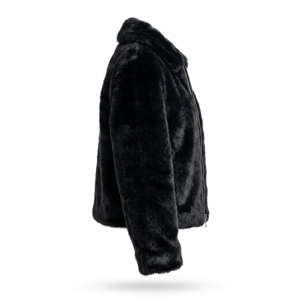 Mens Outlet House - Sevel | Faux-Fur Zip-Up Jacket Women