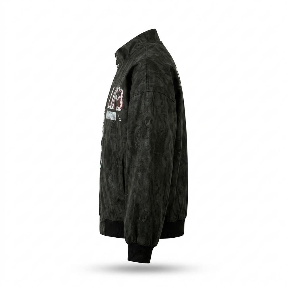 Mens Outlet House - Laram | Printed Zip-Up Jacket Unisex