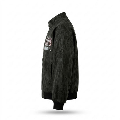 Mens Outlet House - Laram | Printed Zip-Up Jacket Unisex
