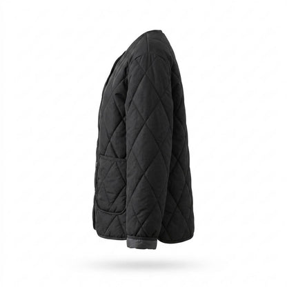 Mens Outlet House - Kahal | Quilted Collarless Jacket Women