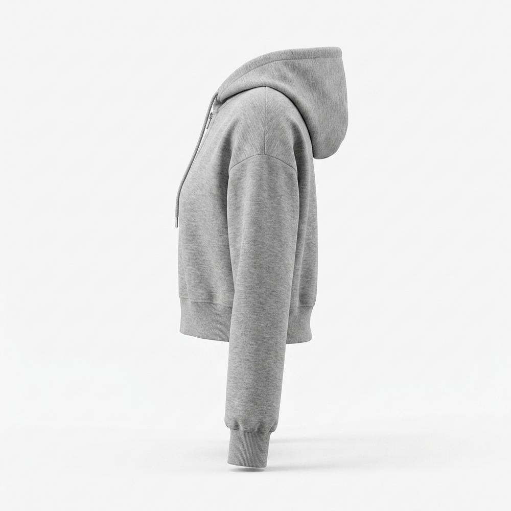 Mens Outlet House - Rodar | Zip-Up Cropped Hoodie Women