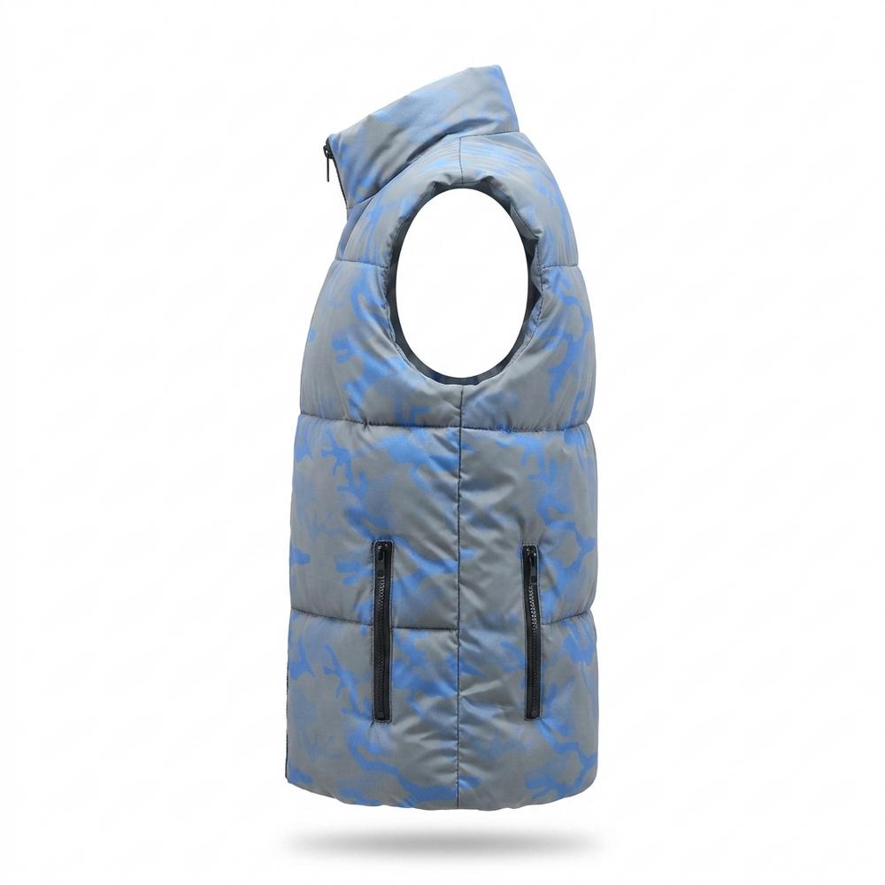 Mens Outlet House - Comor | Quilted Camouflage Vest Men