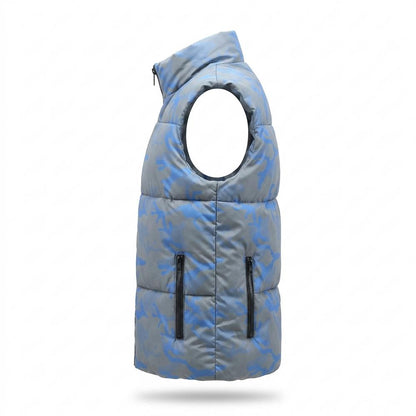 Mens Outlet House - Comor | Quilted Camouflage Vest Men